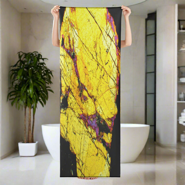 Yoga Mat Towel: "The Yellowstone"