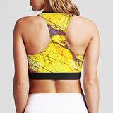 Front Zip Sports Bra: "The Yellowstone"