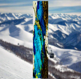 Snowboard Wrap: "The Glacier"