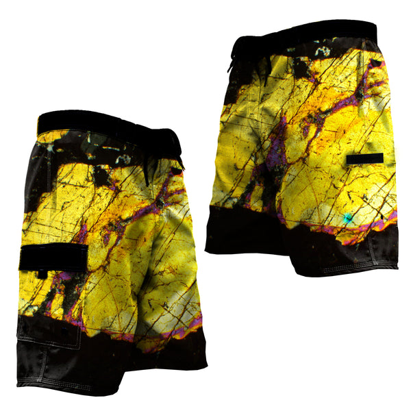 Yellow Quartzite Board Shorts