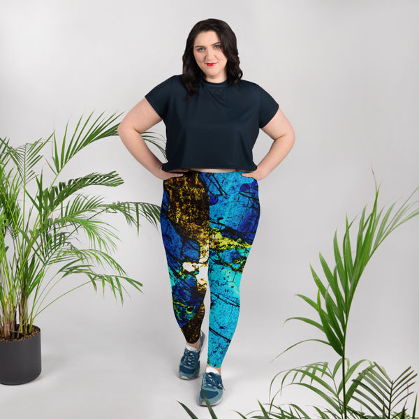 Curvy-Fit Leggings: "The Glacier"