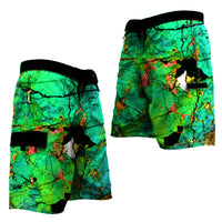 Green Quartzite Board Shorts